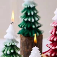 Long Scented Christmas Tree Candle
