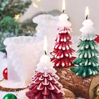 Long Scented Christmas Tree Candle