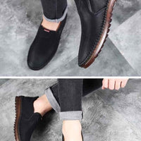 Men Leather Soft Casual Shoes